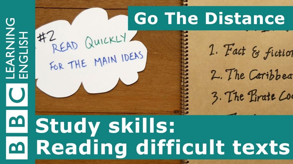 Study Skills – Reading difficult texts – SamSmithEnglish – English ...