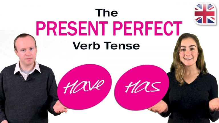 Present Perfect Verb Tense English Grammar Lesson SamSmithEnglish English Teaching For The 