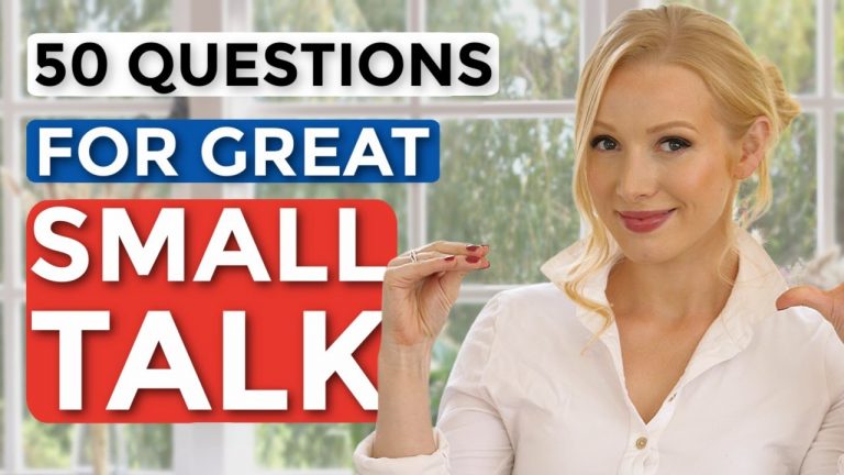How to make FANTASTIC small talk | British English Conversation ...